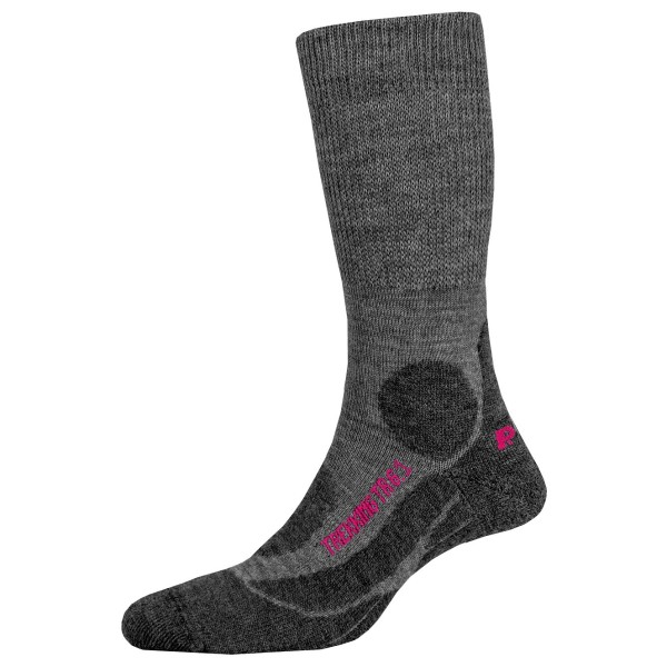 P.A.C. - Women's TR 6.1 Trekking Merino Medium - Wandersocken Gr 38-41 grau von P.A.C.