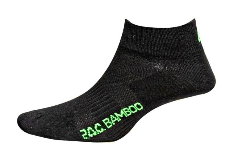 P.A.C.Bamboo Quarter Unisex - black (Grösse: 35-38) von P.A.C