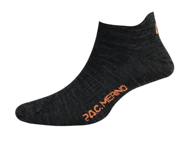 P.A.C.Merino Footie Unisex - black (Grösse: 35-38) von P.A.C