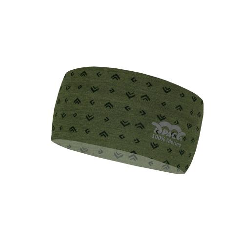 P.A.C.Merino Headband - arrow olive (Grösse: one si) von P.A.C