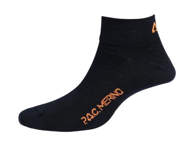 P.A.C.Merino Quarter Unisex - black (Grösse: 35-38) von P.A.C