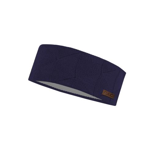 P.A.C.Nature Iriwi 100% Recycled Merino Headband - navy (Grösse: one si) von P.A.C