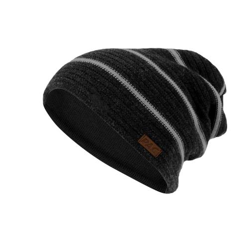 P.A.C.Nature Rikar Merino Beanie - anthracite (Grösse: one si) von P.A.C