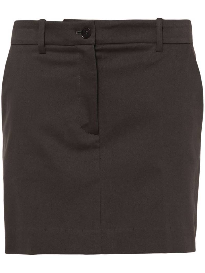 P.A.R.O.S.H. Crew mini skirt - Grey von P.A.R.O.S.H.