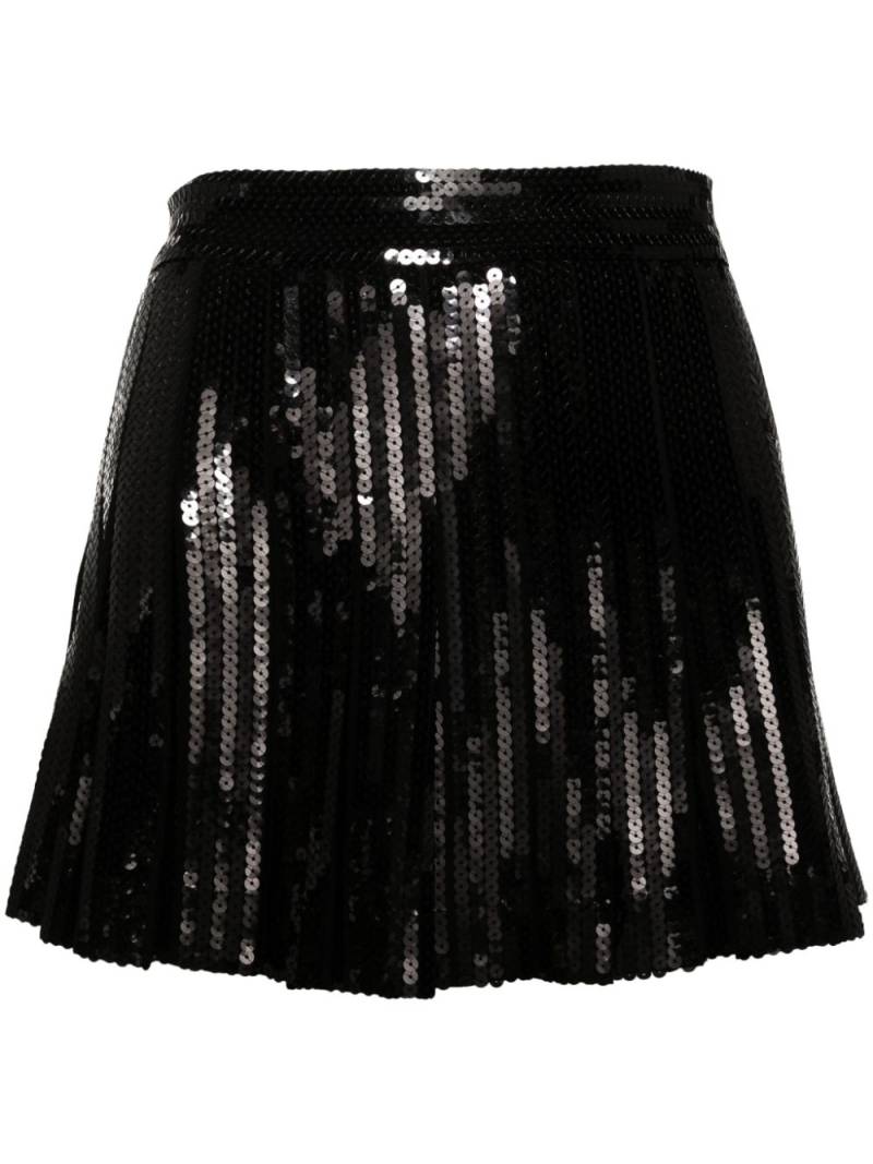 P.A.R.O.S.H. Godot mini skirt - Black von P.A.R.O.S.H.