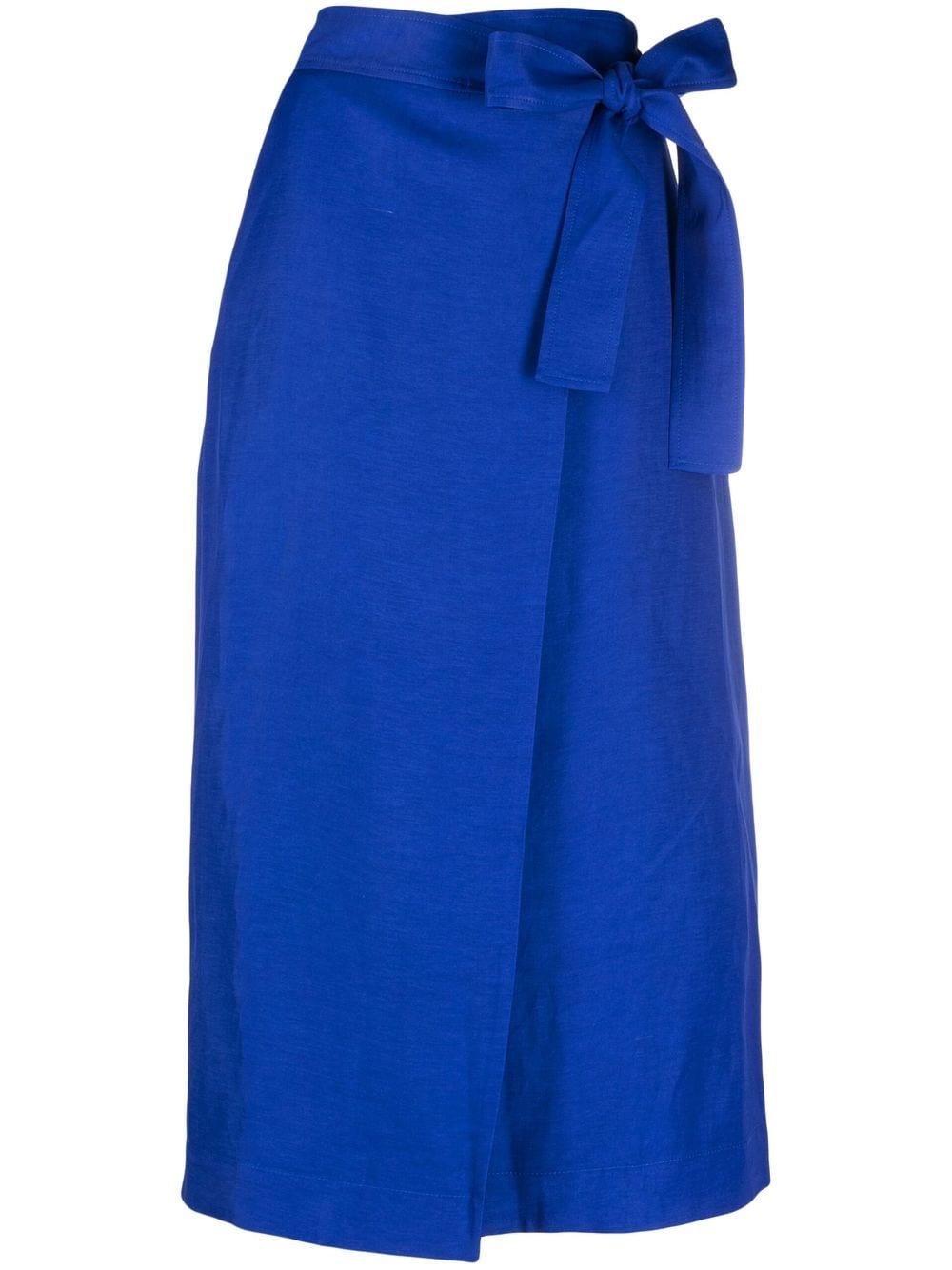 P.A.R.O.S.H. Gonna wraparound midi skirt - Blue von P.A.R.O.S.H.