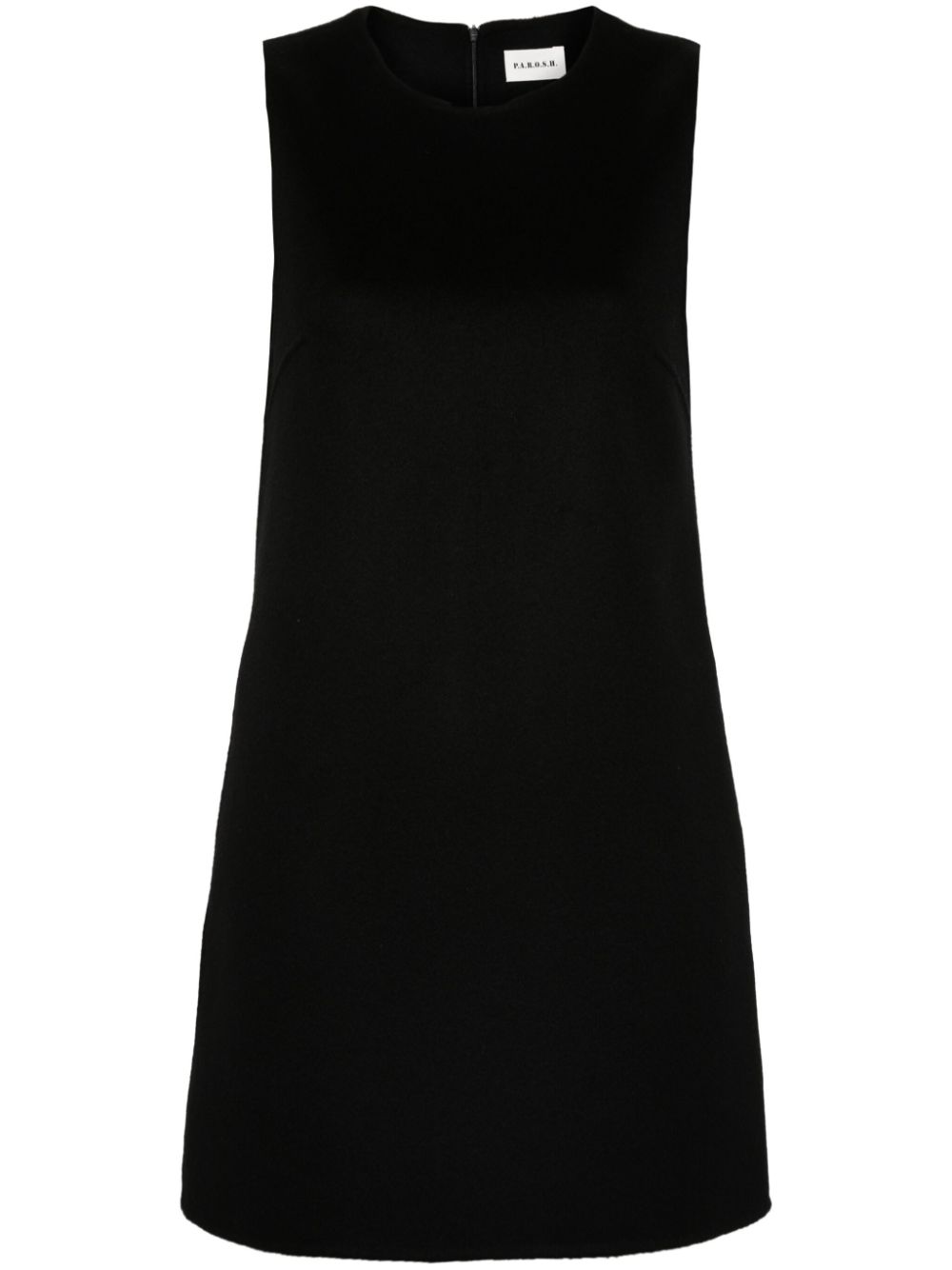 P.A.R.O.S.H. Leak mini dress - Black von P.A.R.O.S.H.