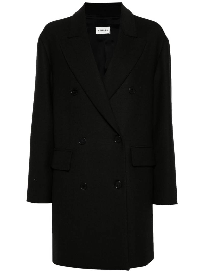 P.A.R.O.S.H. Paffuto coat - Black von P.A.R.O.S.H.