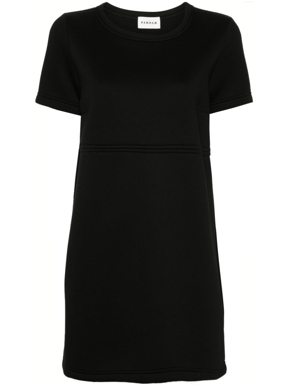 P.A.R.O.S.H. Remix midi dress - Black von P.A.R.O.S.H.