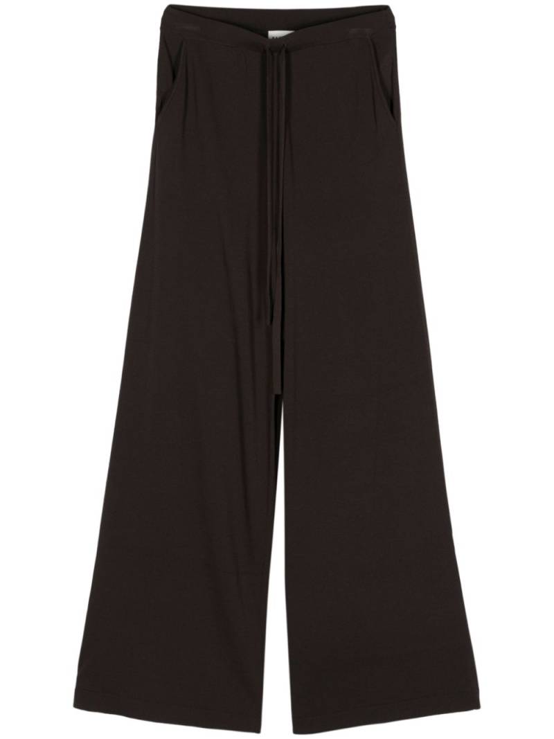 P.A.R.O.S.H. Roux24 knitted palazzo pants - Brown von P.A.R.O.S.H.