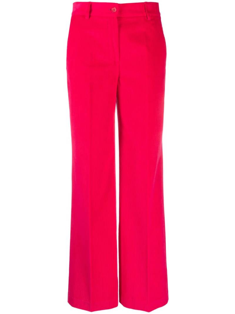 P.A.R.O.S.H. cotton-blend corduroy trousers - Pink von P.A.R.O.S.H.