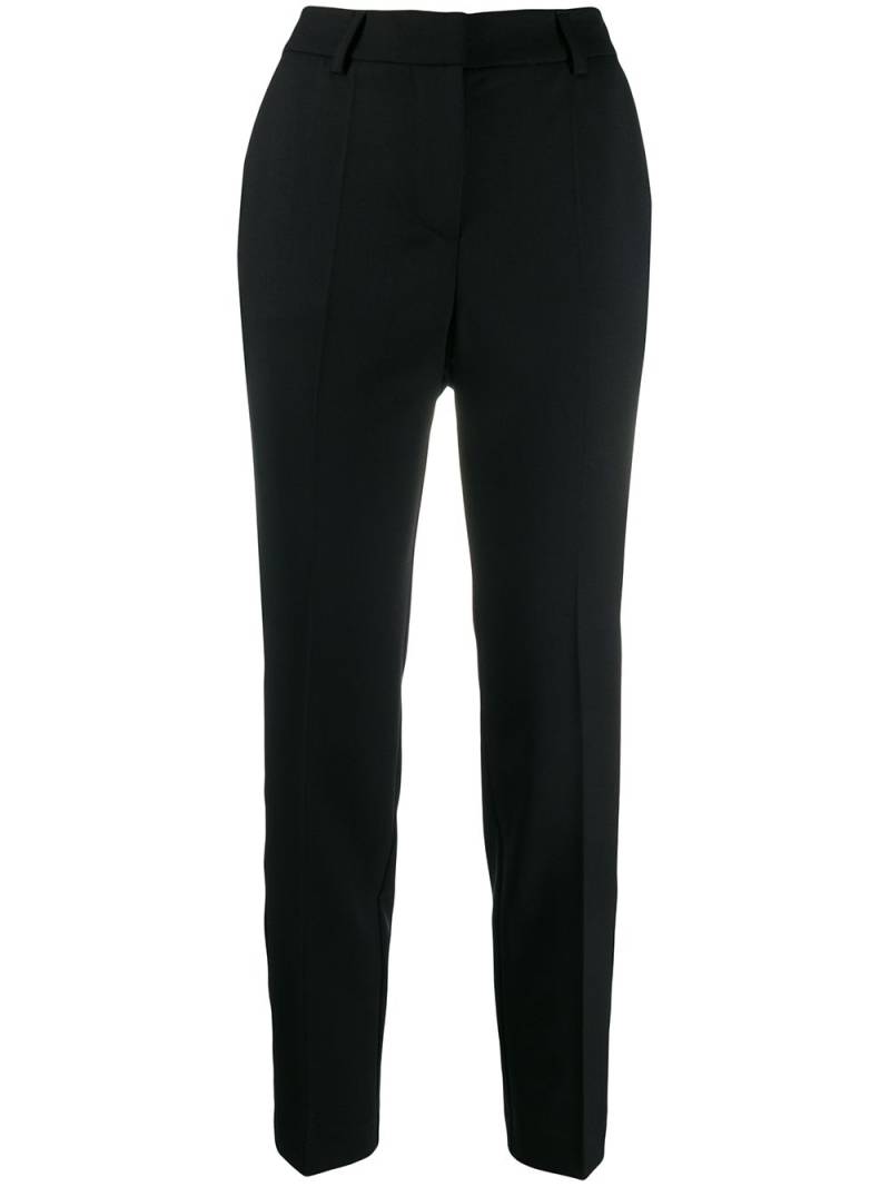 P.A.R.O.S.H. cropped slim-fit trousers - Black von P.A.R.O.S.H.