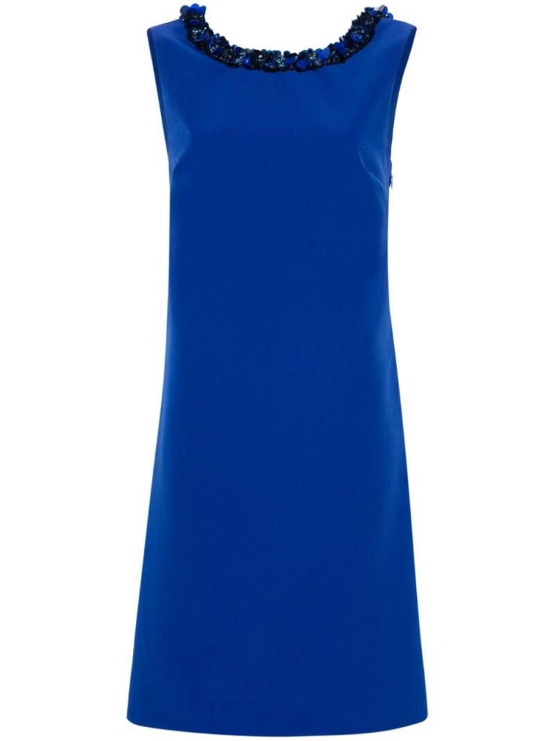 P.A.R.O.S.H. crystal-embellished midi dress - Blue von P.A.R.O.S.H.