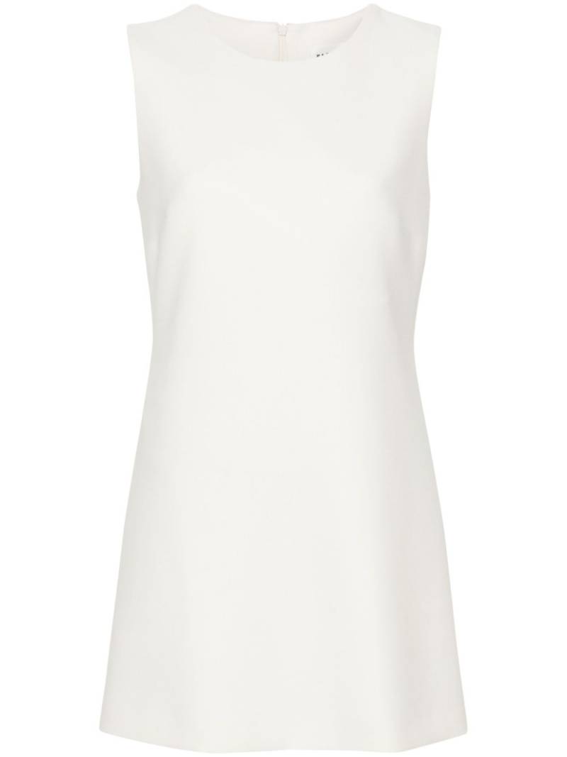 P.A.R.O.S.H. dart-detail sleeveless dress - White von P.A.R.O.S.H.