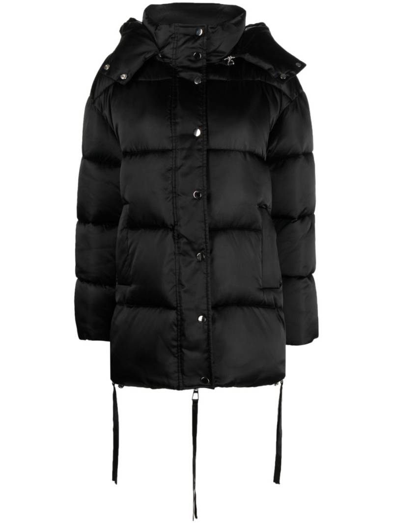 P.A.R.O.S.H. detachable-hood puffer jacket - Black von P.A.R.O.S.H.