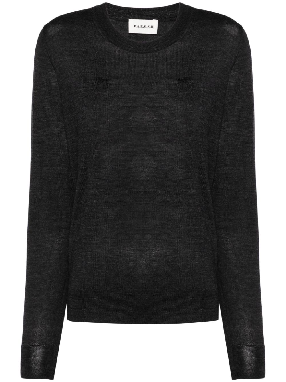 P.A.R.O.S.H. fine-knit jumper - Grey von P.A.R.O.S.H.