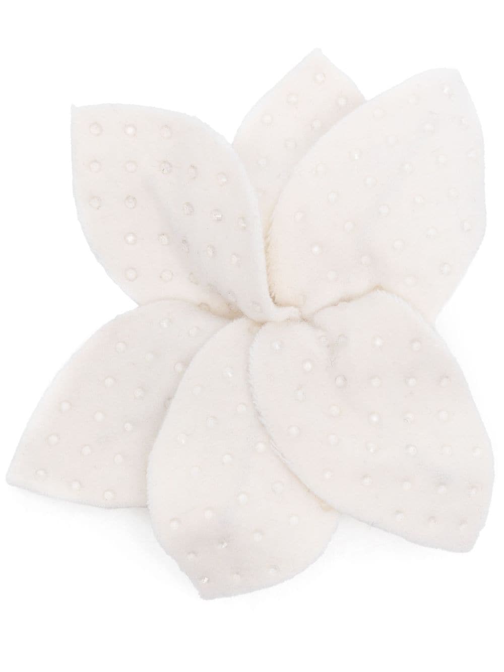 P.A.R.O.S.H. flower hair pin - White von P.A.R.O.S.H.