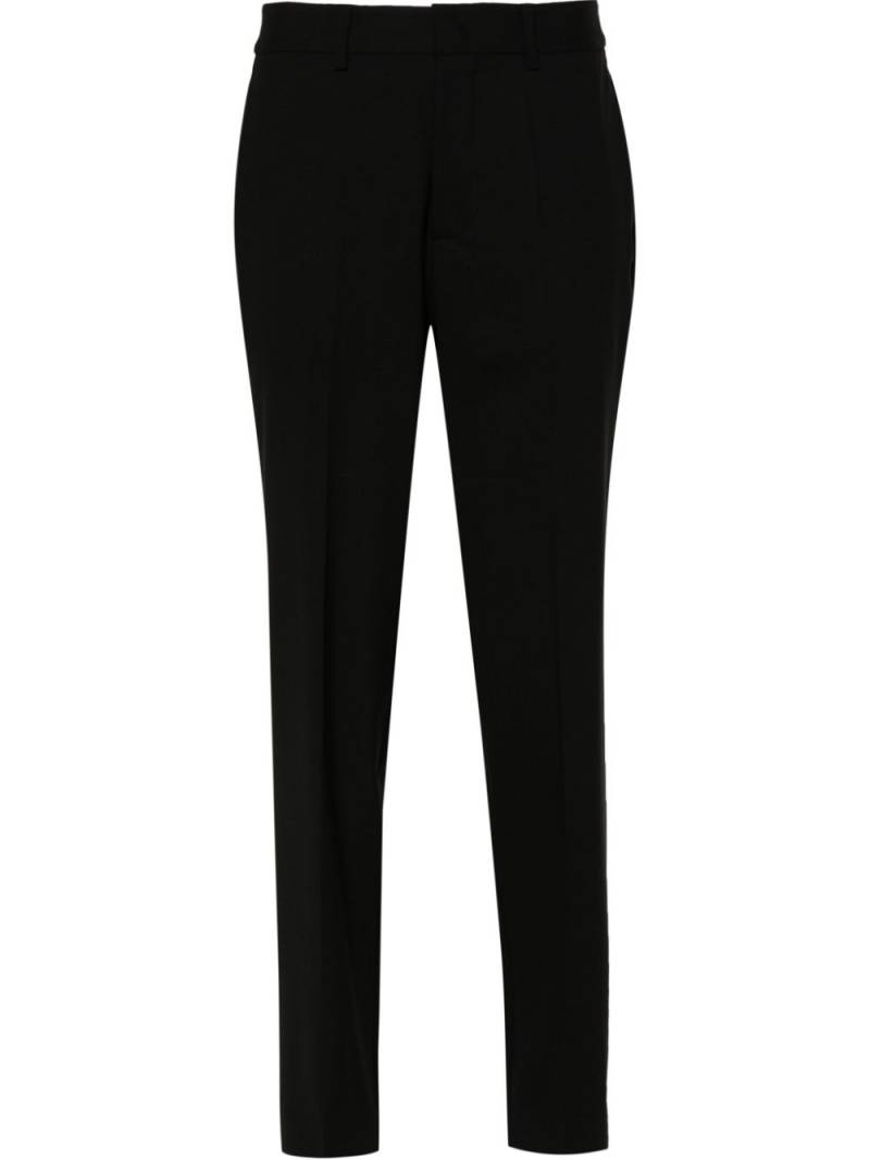 P.A.R.O.S.H. high-waist straight-leg trousers - Black von P.A.R.O.S.H.