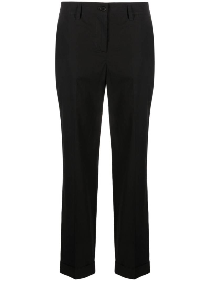 P.A.R.O.S.H. high-waist tapered trousers - Black von P.A.R.O.S.H.