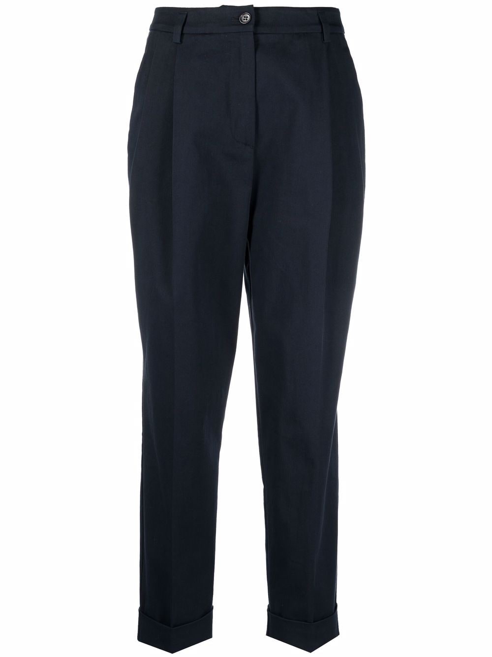 P.A.R.O.S.H. high-waisted tailored trousers - Blue von P.A.R.O.S.H.