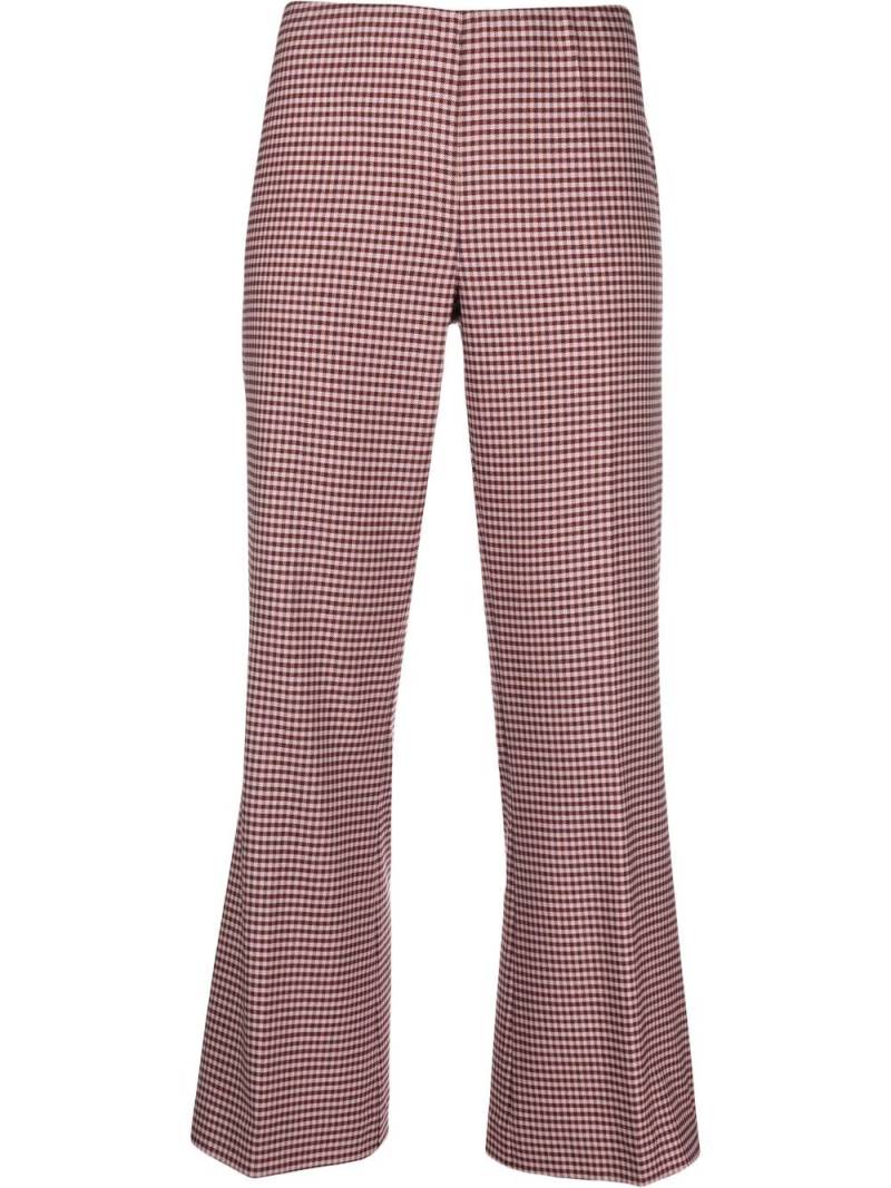 P.A.R.O.S.H. houndstooth flared trousers von P.A.R.O.S.H.