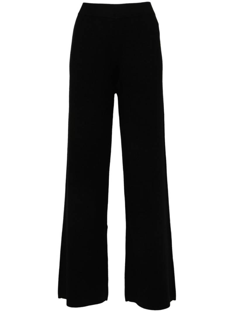 P.A.R.O.S.H. knitted trousers - Black von P.A.R.O.S.H.