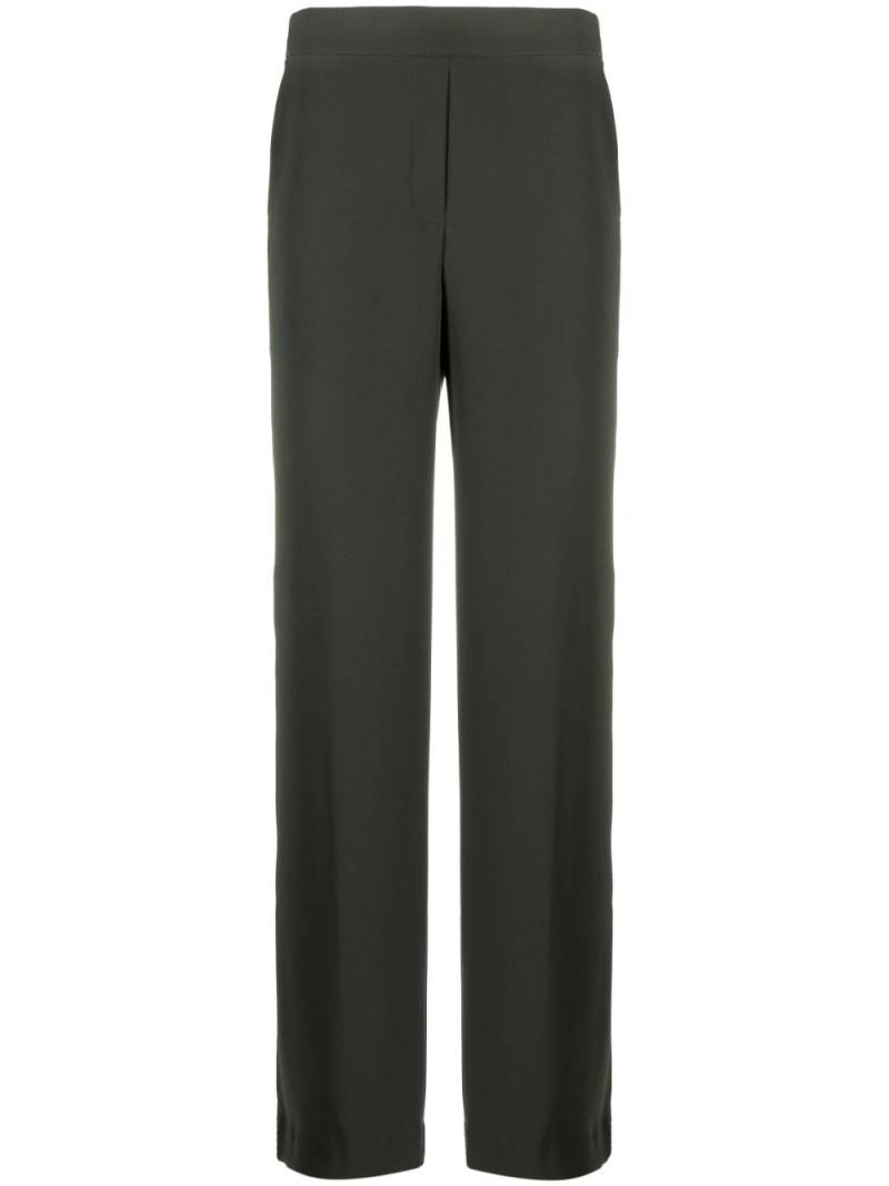 P.A.R.O.S.H. low-rise straight-leg trousers - Green von P.A.R.O.S.H.