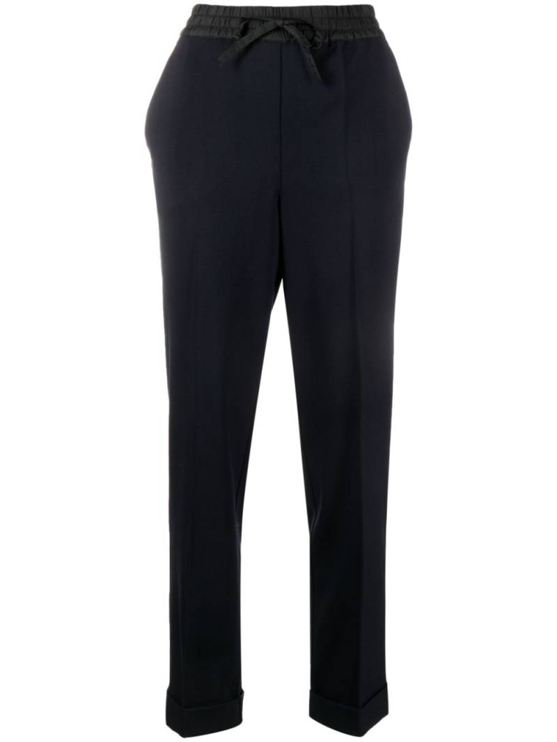 P.A.R.O.S.H. mid-rise straight-leg trousers - Blue von P.A.R.O.S.H.