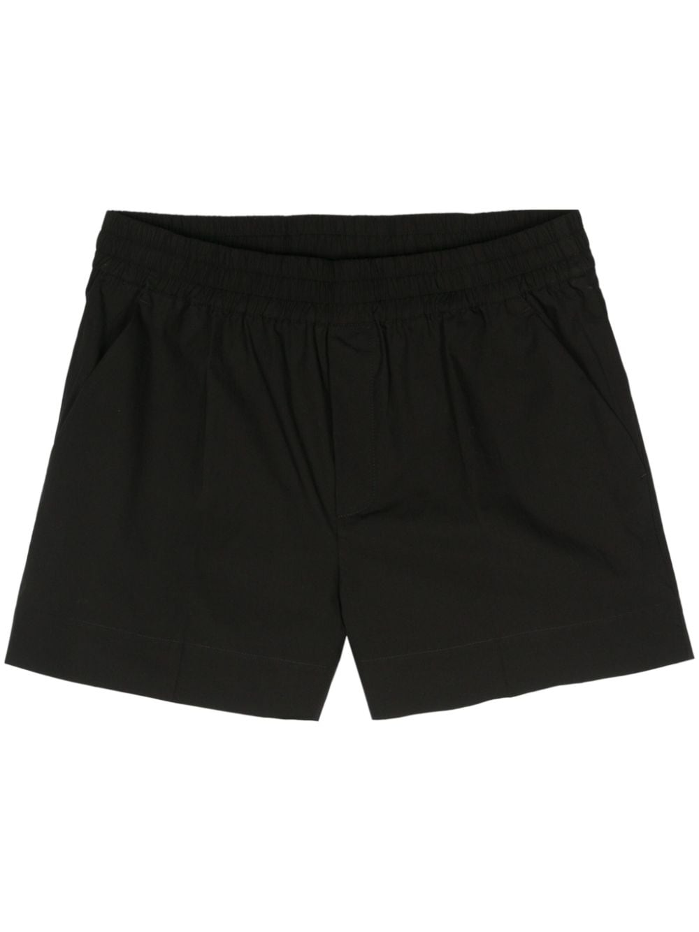 P.A.R.O.S.H. pressed-crease poplin shorts - Black von P.A.R.O.S.H.