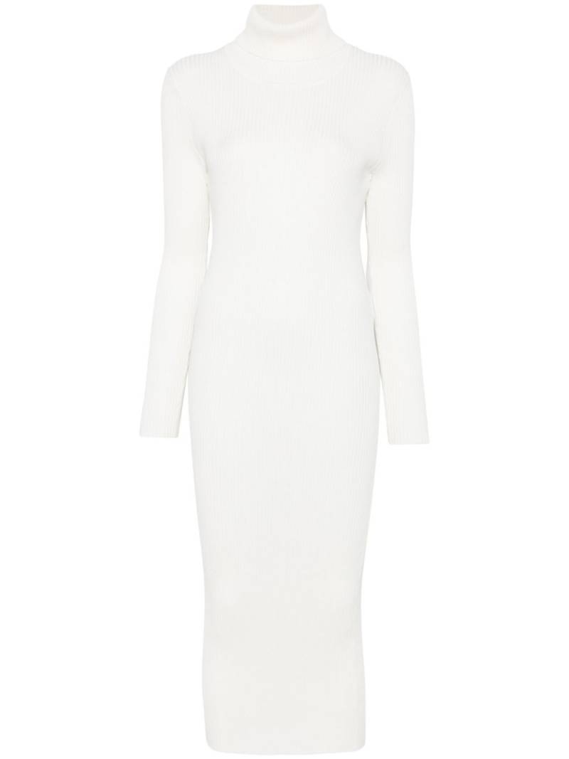 P.A.R.O.S.H. ribbed maxi dress - White von P.A.R.O.S.H.