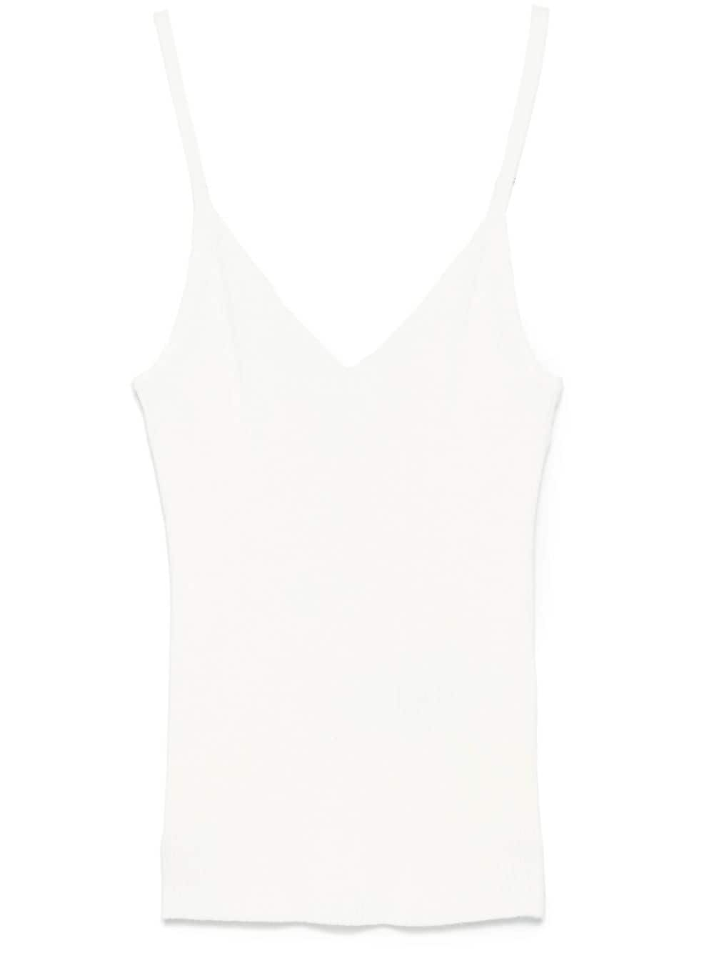 P.A.R.O.S.H. ribbed tank top - Neutrals von P.A.R.O.S.H.