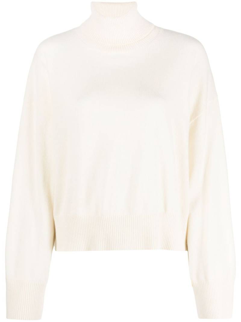 P.A.R.O.S.H. roll-neck cashmere sweatshirt - White von P.A.R.O.S.H.