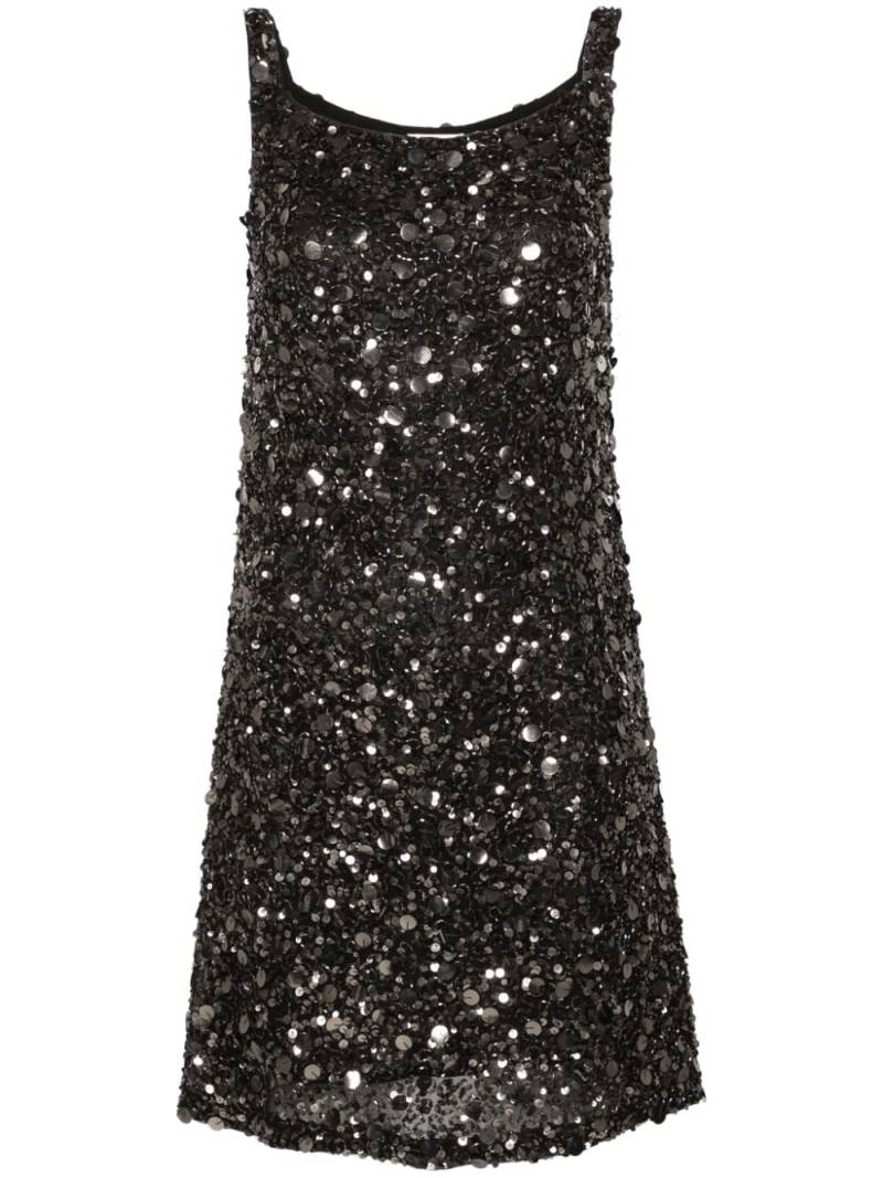 P.A.R.O.S.H. sequin-embellished dress - Black von P.A.R.O.S.H.