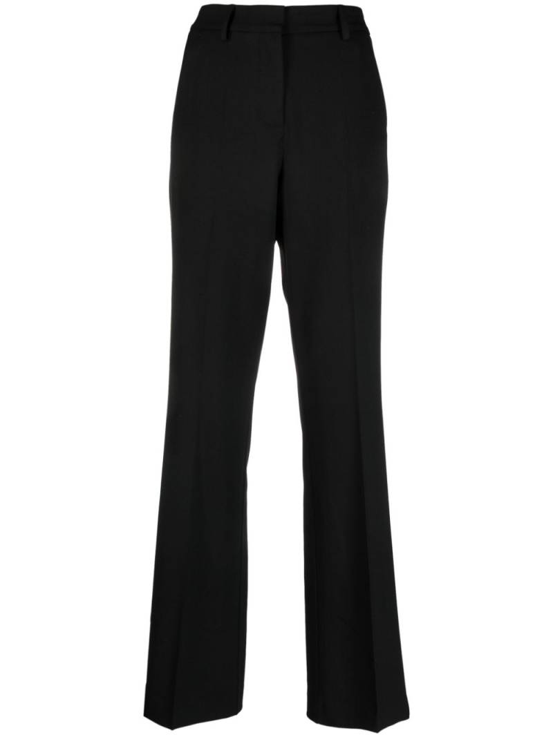 P.A.R.O.S.H. flared virgin wool tailored trousers - Black von P.A.R.O.S.H.