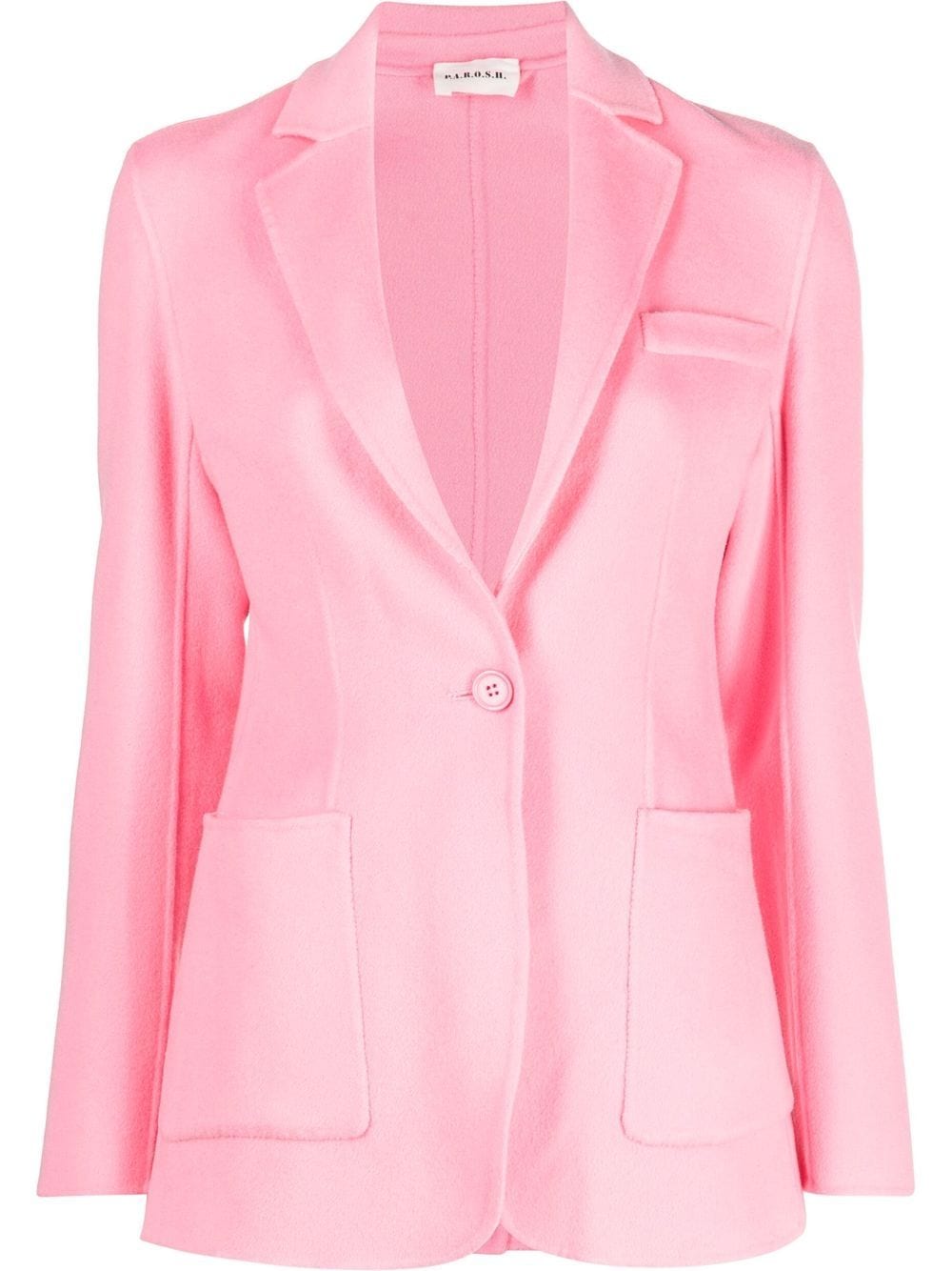 P.A.R.O.S.H. single-breasted tailored blazer - Pink von P.A.R.O.S.H.