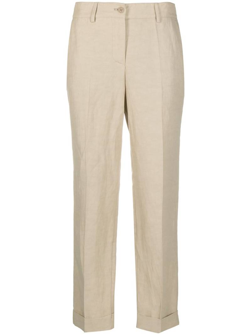 P.A.R.O.S.H. slim-fit tailored trousers - Neutrals von P.A.R.O.S.H.