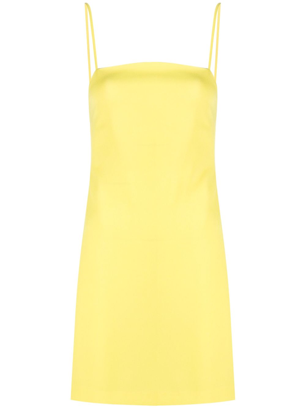 P.A.R.O.S.H. spaghetti-strap mini dress - Yellow von P.A.R.O.S.H.