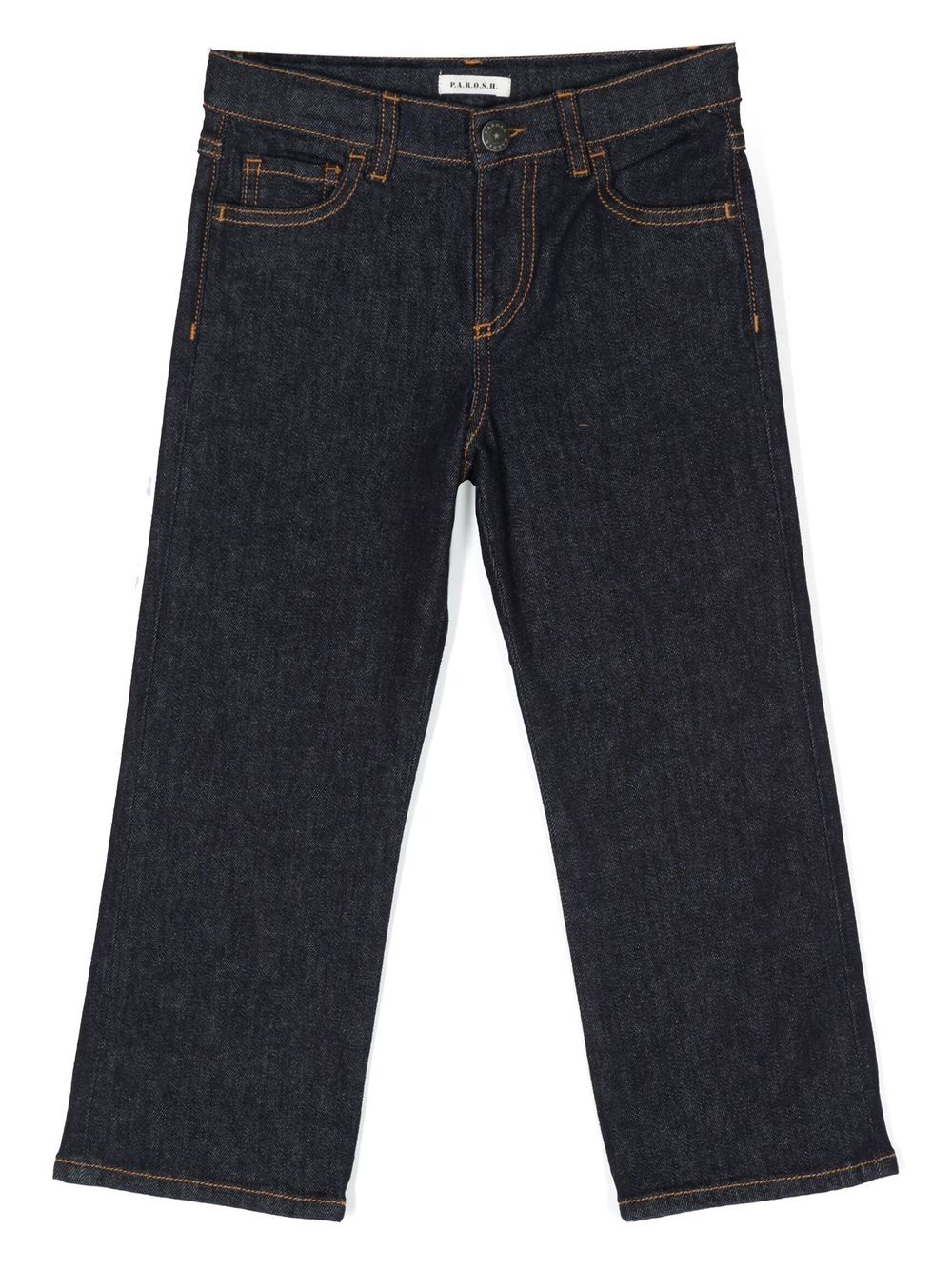 P.A.R.O.S.H. straight-leg jeans - Blue von P.A.R.O.S.H.