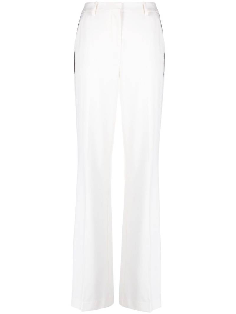 P.A.R.O.S.H. straight-leg side-stripe trousers - Neutrals von P.A.R.O.S.H.