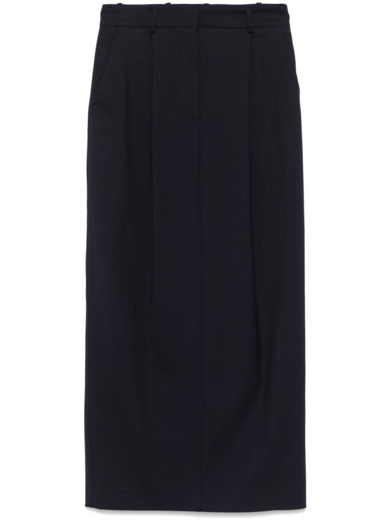 P.A.R.O.S.H. tailored maxi skirt - Blue von P.A.R.O.S.H.