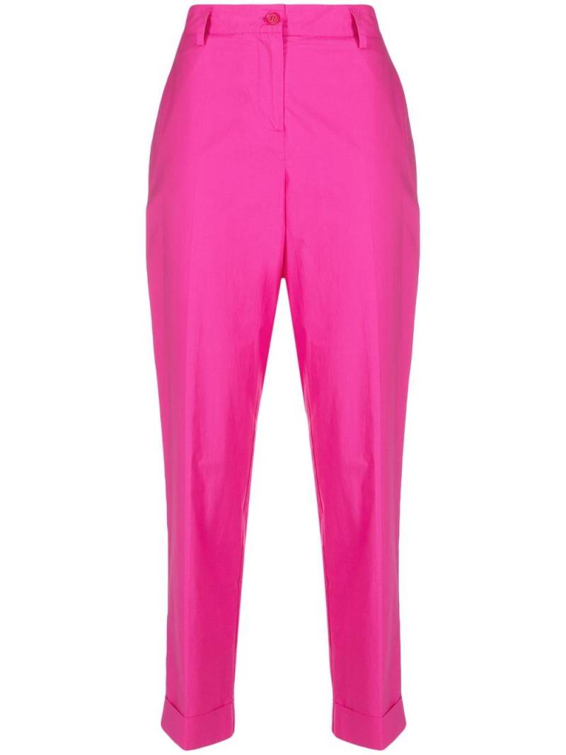 P.A.R.O.S.H. tapered-leg tailored trousers - Pink von P.A.R.O.S.H.