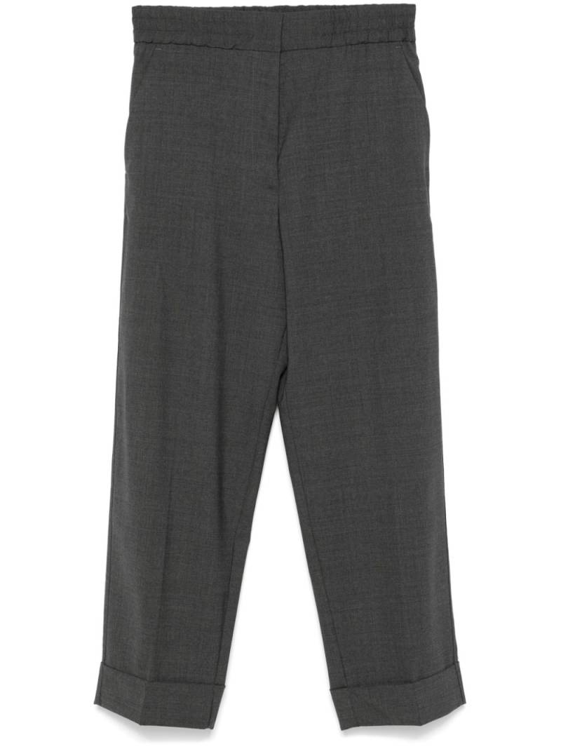 P.A.R.O.S.H. tapered trousers - Grey von P.A.R.O.S.H.