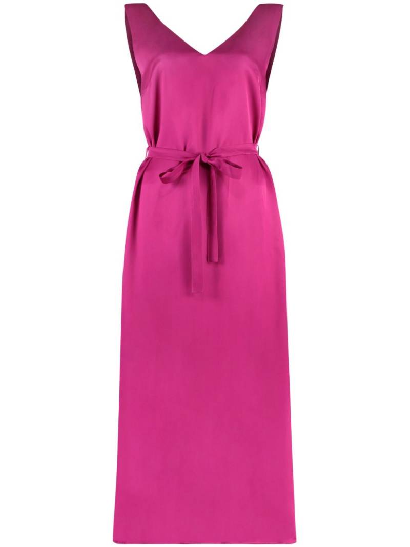 P.A.R.O.S.H. tied-waist dress - Pink von P.A.R.O.S.H.