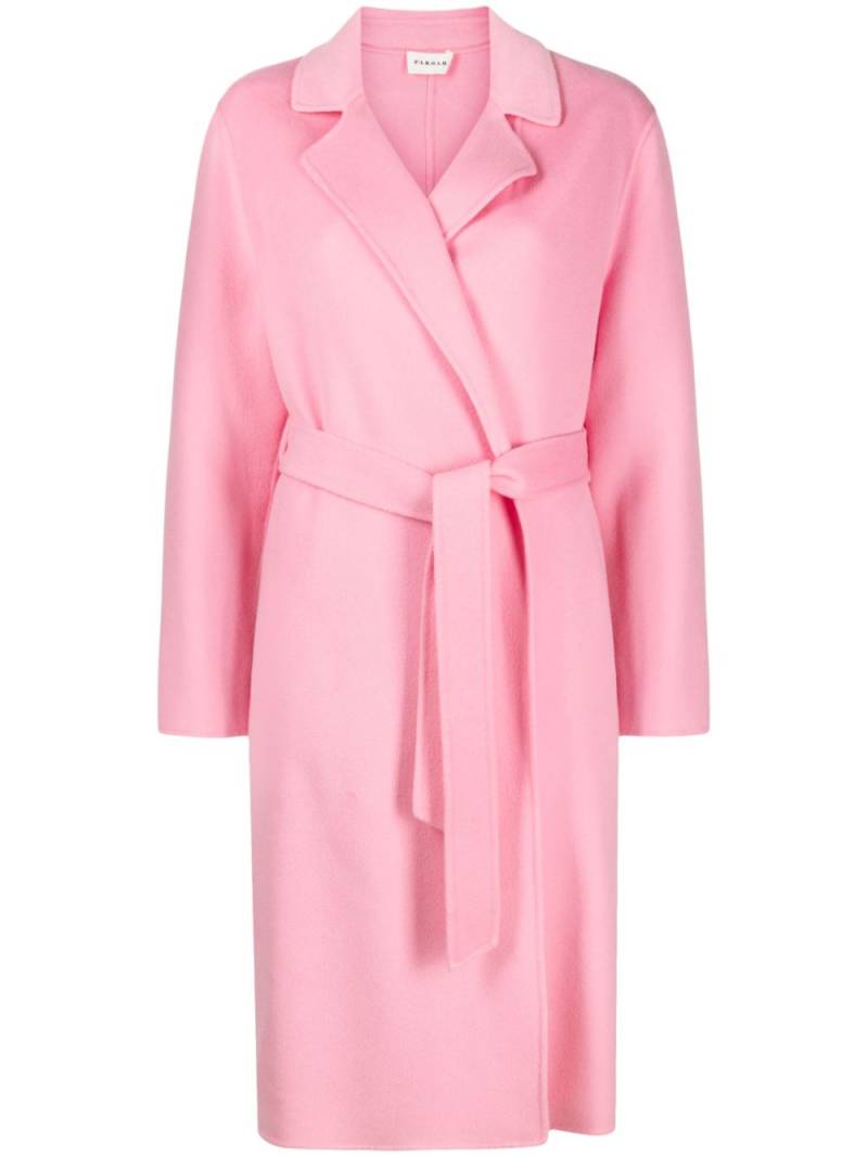 P.A.R.O.S.H. wool-cashmere blend wrap coat - Pink von P.A.R.O.S.H.