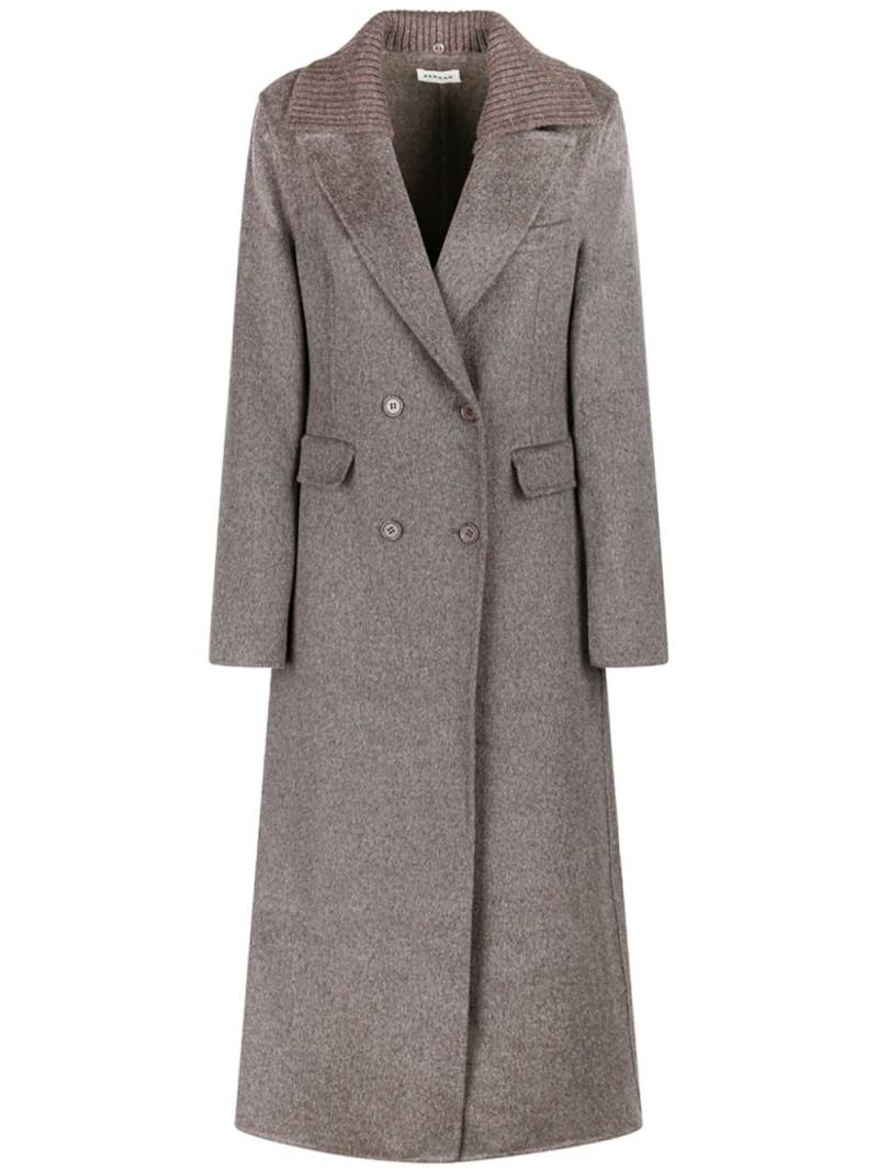 P.A.R.O.S.H. wool double-breasted coat - Brown von P.A.R.O.S.H.