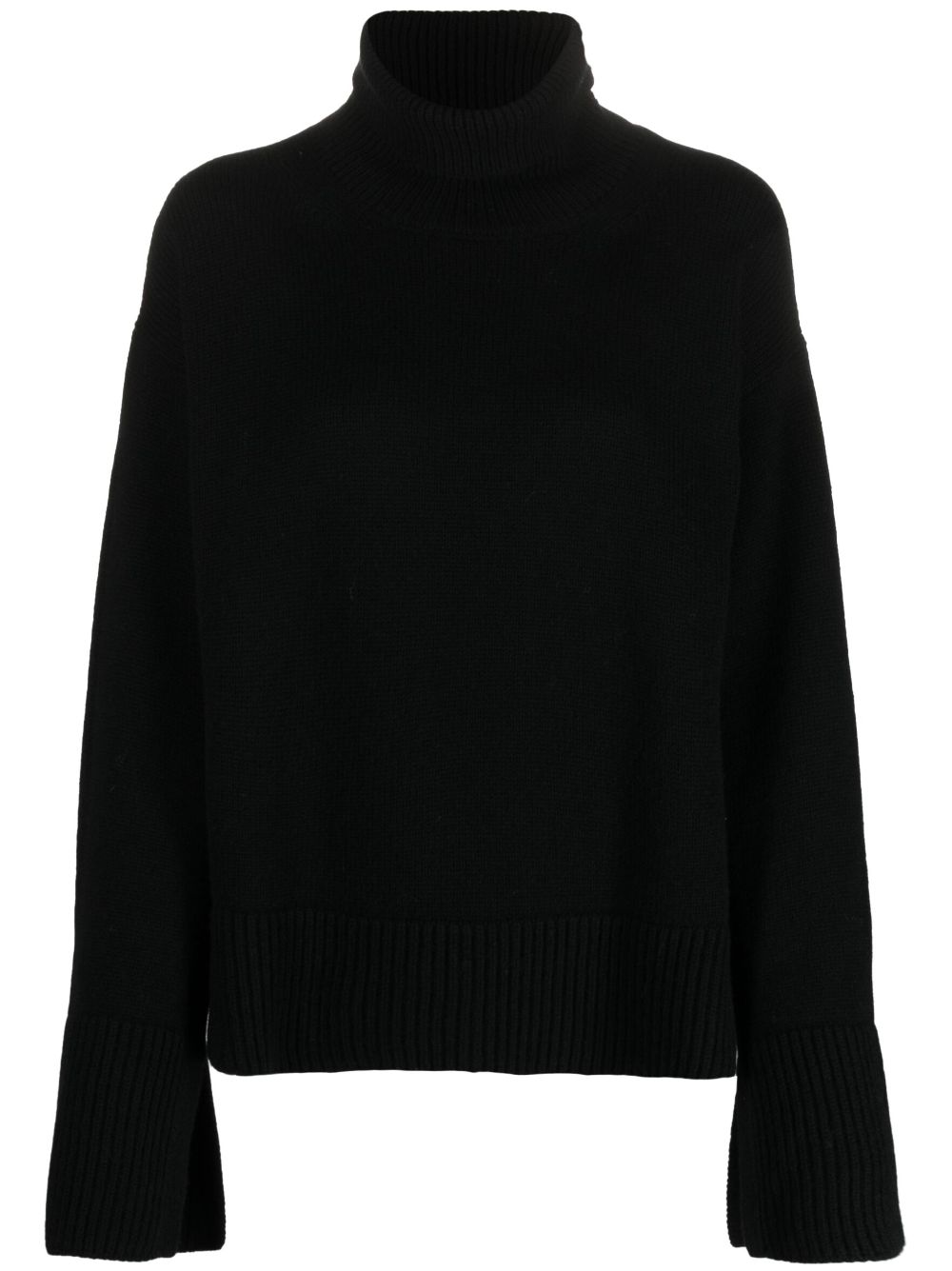 P.A.R.O.S.H. wool high-neck jumper - Black von P.A.R.O.S.H.