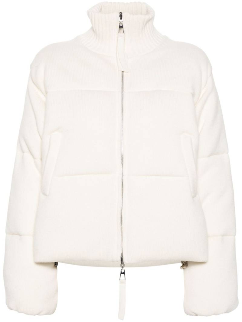 P.A.R.O.S.H. wool puffer jacket - White von P.A.R.O.S.H.