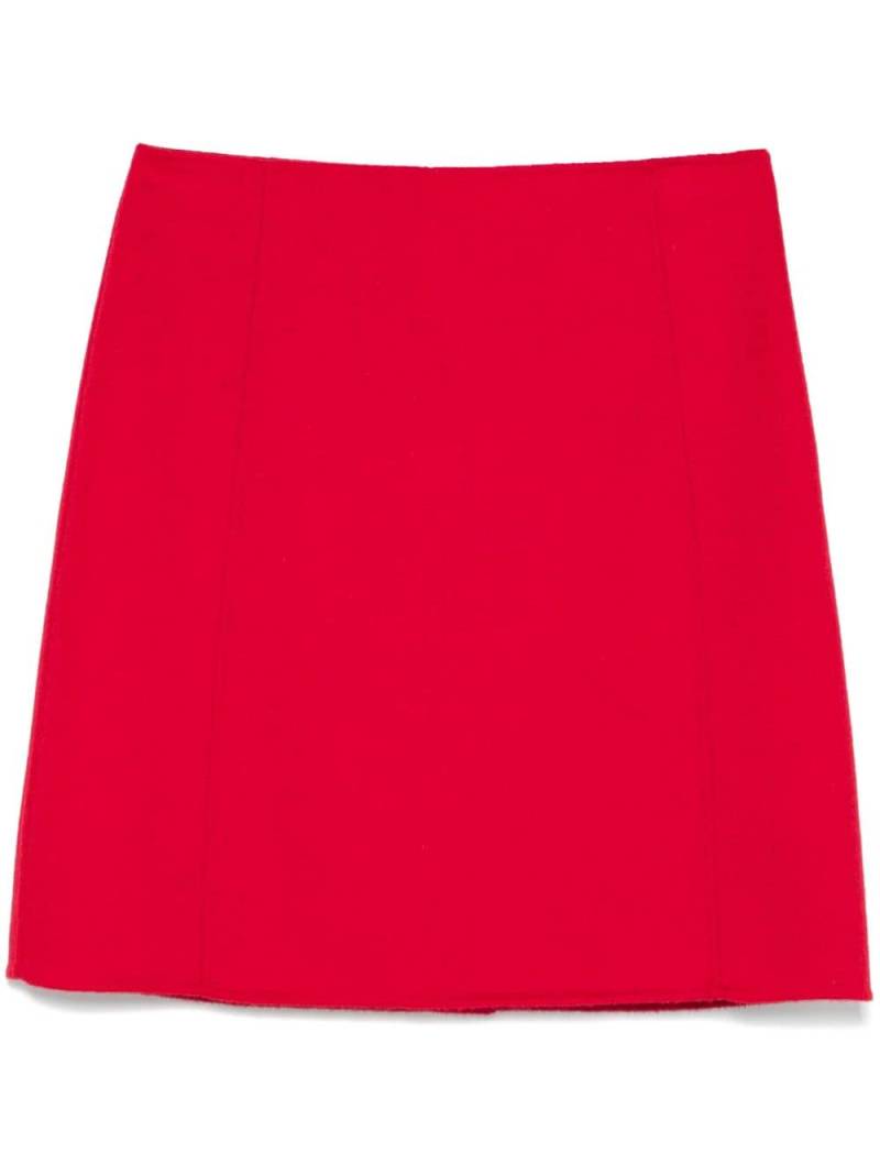 P.A.R.O.S.H. wool skirt - Red von P.A.R.O.S.H.