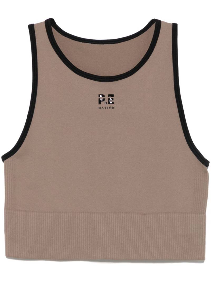 P.E Nation Restore tank top - Brown von P.E Nation