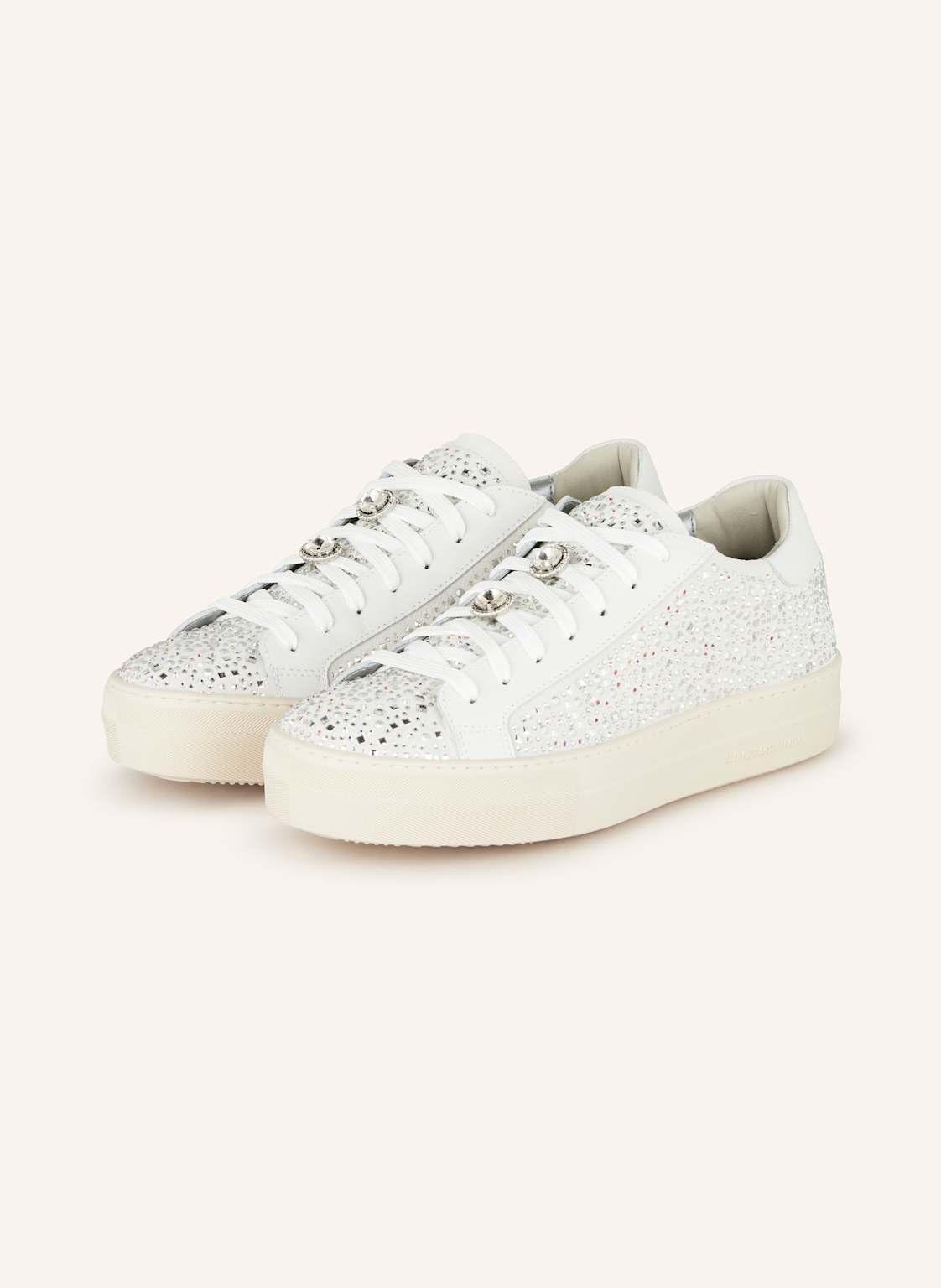 p448 Sneaker Thea Mit Schmucksteinen weiss p448 Sneaker Thea Mit Schmucksteinen weiss von P448